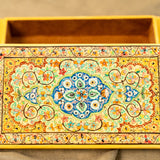 Golden Garden - Paper Mâché Box