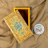 Golden Garden - Paper Mâché Box