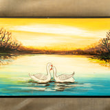 By The Lake - Paper Mâché Box