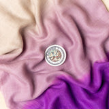 Violet Hues Pashmina